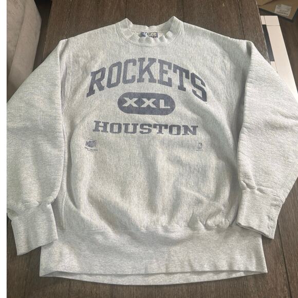 Lee Sport Other - VTG 1994 Lee Sports Houston Rockets Crewneck Sweatshirt Men’s Large Made In USA